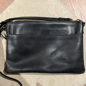 ABLE Martha Crossbody in BLACK